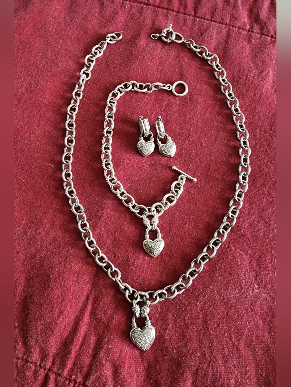 925 Sterling Silver Jeweley Set